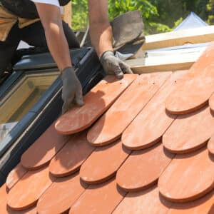 Discuss the pros of a designer roof: adds 6% to the value of your home, and more